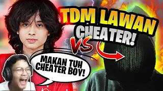 REACT UHIGH VS CHE4T3R! DITONTON RYZEN! - PUBG MOBILE