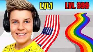 Can We Go NOOB to PRO to HACKER in FLAG PAINTERS!! Prezley