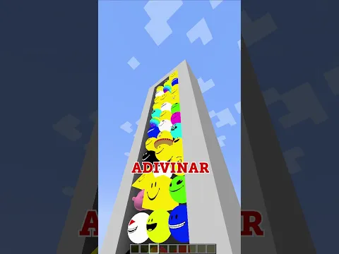 Me rendi con la TORRE DE EMOJIS MÁS ALTA DEL MUNDO!  en Minecraft