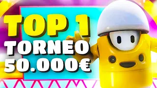 TOP 1 EN EL TORNEO DE FALL GUYS DE 50.000$ 🏆