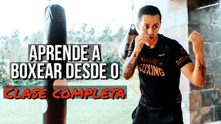 Esta es tu PRIMERA CLASE de BOXEO: Aprende desde 0 (Clase Completa)