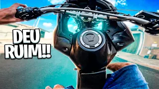 QUASE CAÍ DE XRE BICO M 😰