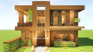 Minecraft - Construindo uma Casa Fácil de Madeira