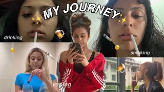 I ranked every stage of quitting NICOTINE | struggles, mental health, advice ✨💓