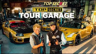 TOP SECRET - EXCLUSIVE TOUR GARAGE CON SMOKY NAGATA ! 💥🛞 #topsecret #nagata #gtr 