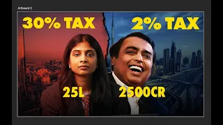 How the rich pay less tax than you!!