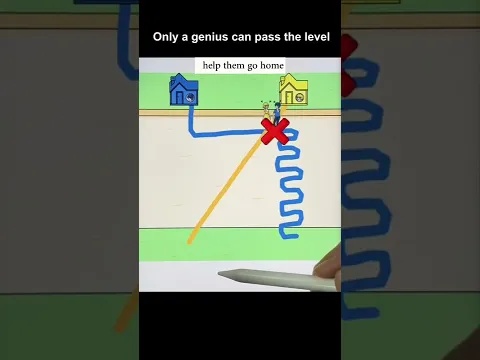 Only a genuis can pass the level
