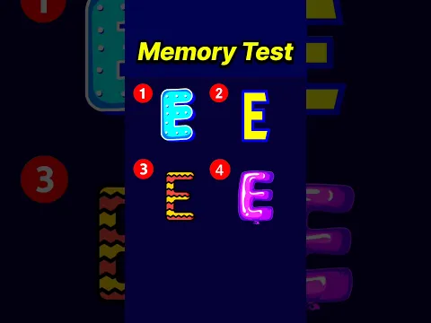 Memory Test 🤯 Guess Correct | Memory Riddles and Puzzles for IQ Test #shorts #riddles #viral