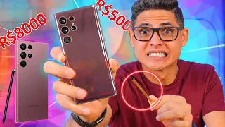 COMPREI um S22 Ultra por R$500 no AliExpress e VEIO COM CANETINHA! Será que levei um GOLPE?