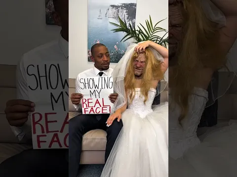 She Hid Her Face Until Their Wedding Day… Then He Saw Her! 😳💍#WeddingStory #TrueLove #ViralShorts