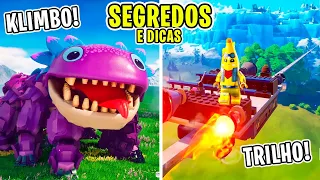 50 SEGREDOS e DICAS do FORTNITE LEGO