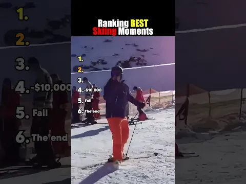 Ranking the best skiing moments 🎿