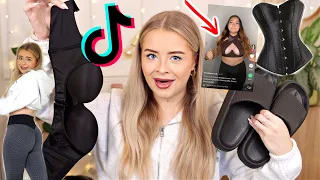 I tried *VIRAL* TIKTOK FASHION ITEMS so you don't have to..😬