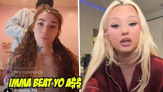 Bhad Bhabie Instagram Live: Alabama Barker Diss Track & THREATHENS Her