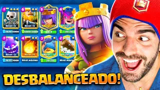 ESSE DECK ESTA QUEBRADO NO CLASH ROYALE!