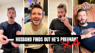 Husband's funny funny funny Pregnancy Reactions