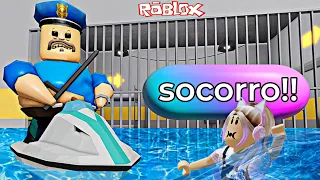 A PRISÃO DO BARRY'S ALAGOU no Water Barry's Prision Run (Roblox)