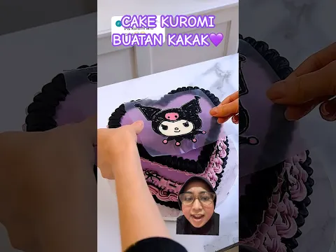 Cara Bikin Cake, Gambar Kuromi💜