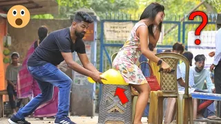 What Happens after Balloon Blast on Girls Seat?? 🎈😳