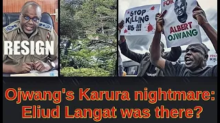DIG Langat with Albert Ojwang at Karura forest that last night? What happened?