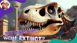 Why Dinosaurs Went Extinct?  🦖 | Learn About Dinosaurs & Evolution for Preschool Kids
