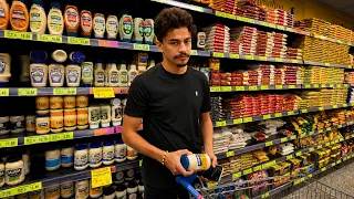MINHA PRIMEIRA VEZ FAZENDO UMA COMPRA DO MÊS! (sem miséria)