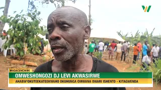 AGACENCWIRE: Omweshongozi Dj Levi akwatsirwe ahabw'okuteekateekwaho okuhonga omwana ou ari ishento.