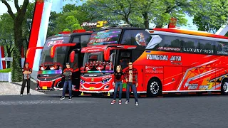 UPDATE BARU !! Gameplay bussid suasana hut kemerdekaan indonesia