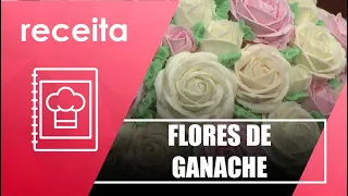Aprenda a fazer flores de ganache para enfeitar seu bolo com confeiteira Tathy Fabulosa – 01/04/22