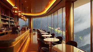 🎵Luxury Jazz: Golden Coffee Shop | SpaceFroot Golden Café🎵☕(vid: 3)