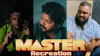 MASTER-INTERVAL SCENE | #sentiment_villan #thalapathy #actinglife #recreation #shortfilm