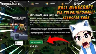 Cara Beli Minecraft Java Edition Pake Pulsa/Indomaret/Transfer Bank, Tanpa Kartu Kredit