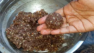 3 பொருள் போதும் உடல் வலிமை பெற குழந்தைகள் ஸ்னாக்ஸ் கேட்டா சத்தான இந்த லட்டு செஞ்சு கொடுங்க|RagiSweet