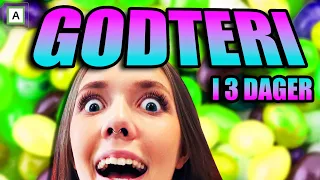 Spiser BARE godteri i 3 dager!🍭
