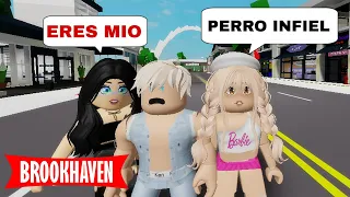 BARBIE descubre a KEN siendole  INFIEL en BROOKHAVEN 💔 | Roblox