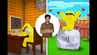 Minecraft Incredible TNT Blast In Overworld PART-2  LIVE 🛑 #shorts