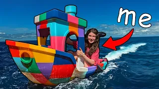 I 3D Printed a Boat (World's Largest Benchy!)