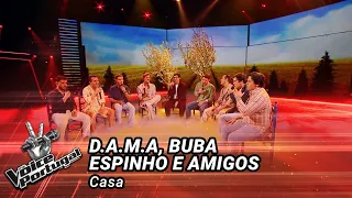 D.A.M.A, Buba Espinho e amigos - "Casa" | Gala de Natal 2022 | The Voice Portugal
