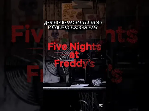¿CUAL ES EL ANIMATRONICO MÁS DELGADO DE CADA FNAF? 🗿👌 #countryballs #fnaf