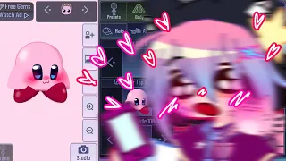Kirby characters is in gacha club ! 😮