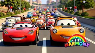 Learning Drive, drive, drive your car Song + More Nursery Rhymes & Kids Songs   Little Harmony