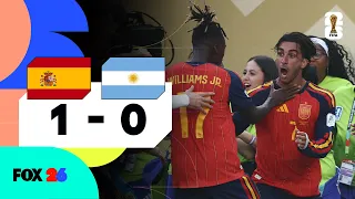 RESUMEN Y GOLES | España 1-0 Argentina | Copa Mundial de la FIFA