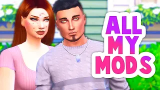 ALL 50+ OF MY MODS WITH LINKS INCLUDED | THE SIMS 4 - 2021