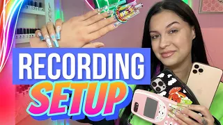 How to record the BEST Nail Videos! 😍‼️My filming setup / Amazon finds! 💅🏼📹