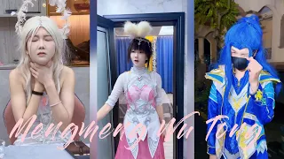 ถังนี้ค่อนข้างใหญ่! Tang San มีปัญหาและไม่สามารถปล่อยออกไปได้ #soulland #tanglaoliu #cosplay