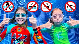 パパと学ぶプールの安全ルール！🏊‍♂️🛡️✨