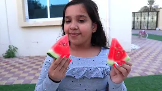تعليم اسماء و الوان فواكه learn colors of fruit