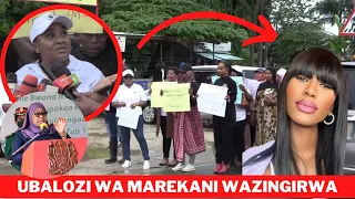 WANANCHI WENYE HASIRA KALI WAVAMIA UBALOZI WA MAREKANI "TUMEMCHOKA MANGE KIMAMBI"