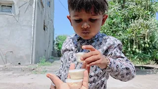 Aaj To Bachcho Ko Dibbe Me Sonpapdi Bharke Di🤗 | Kiran.Ajay.Daxit.