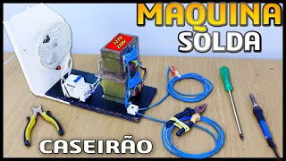 como fazer uma MAQUINA DE SOLDA (  100% CASEIRA E POTENTE ?)